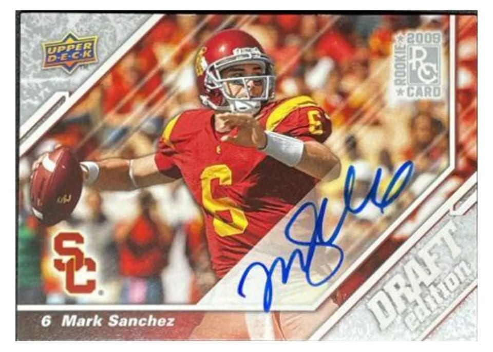 2009 Upper Deck Draft Edition Mark Sanchez #102 card