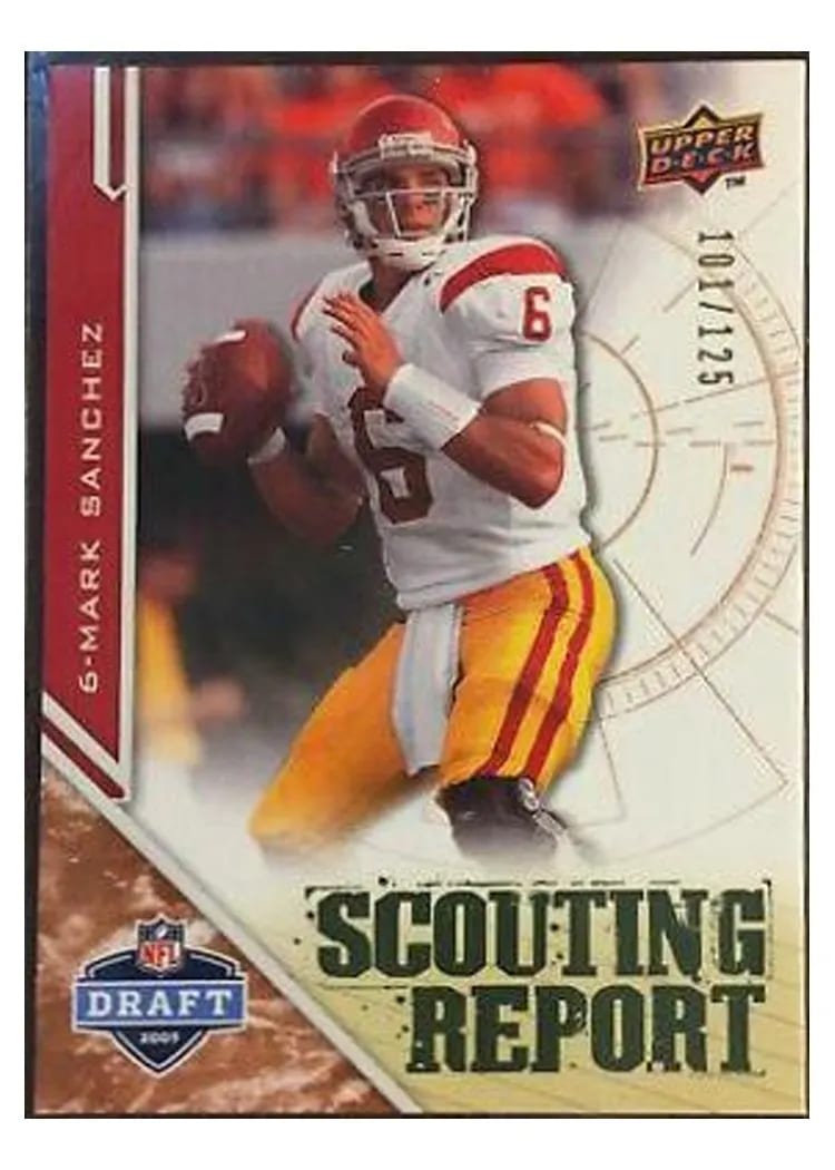 2009 Upper Deck Draft Edition Mark Sanchez #202 card