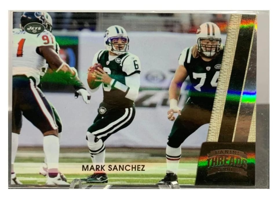2011 Panini Threads Mark Sanchez #104 card