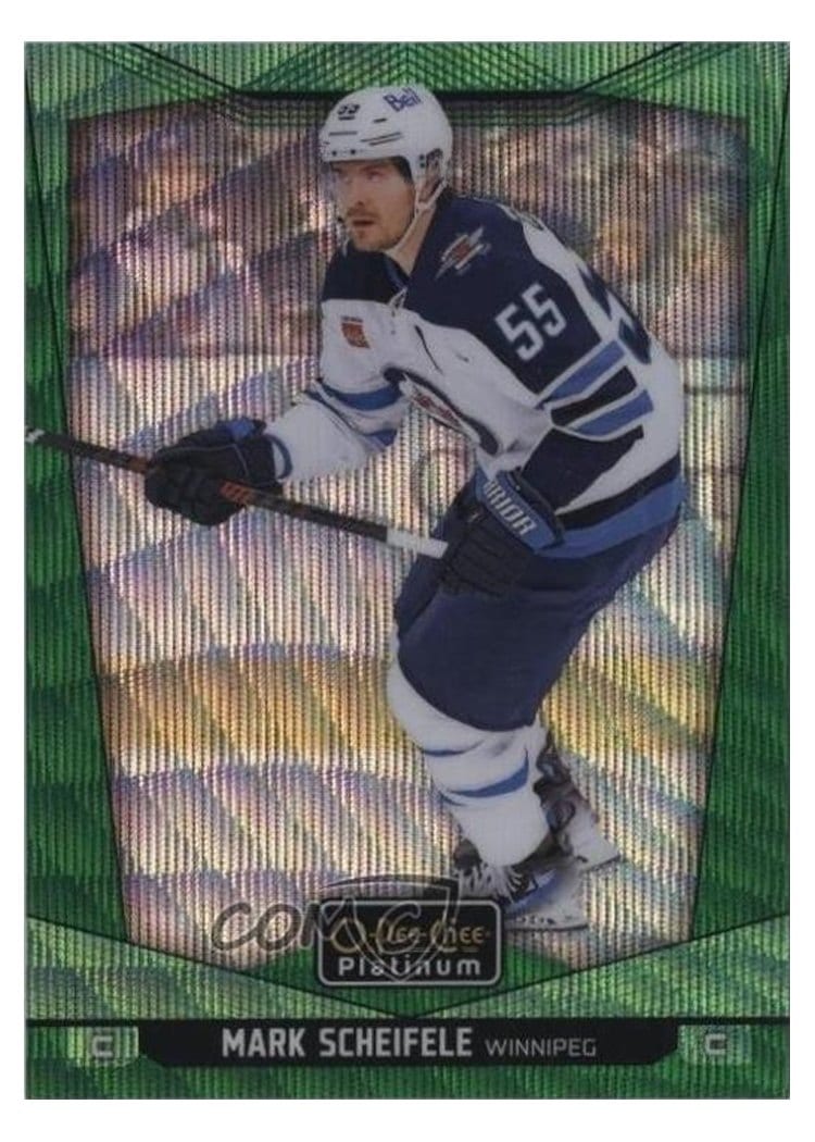 2024-25 O-Pee-Chee Platinum Base Set Mark Scheifele #142 card