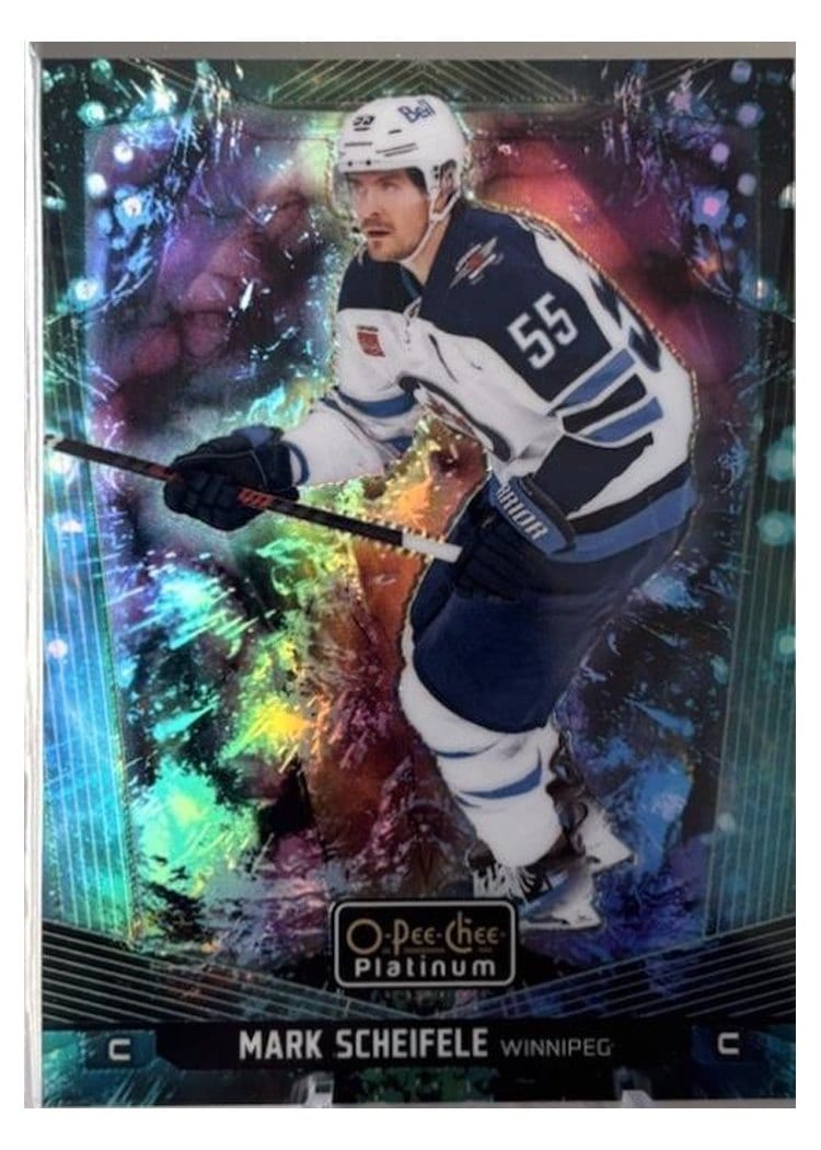 2024-25 O-Pee-Chee Platinum Base Set Mark Scheifele #142 card