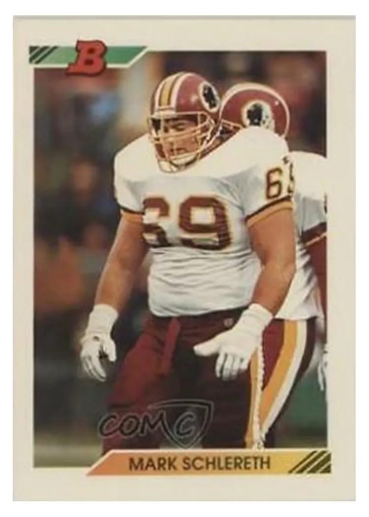 Mark Schlereth, 1992 Bowman