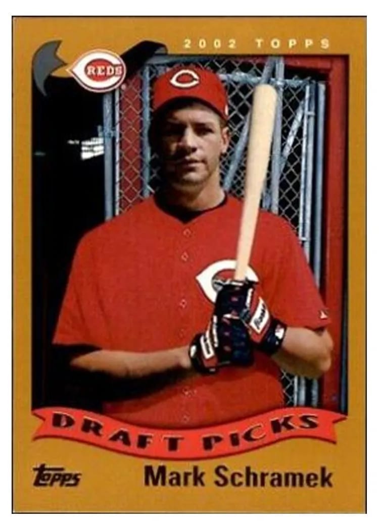 2002 Topps Draft Picks Mark Schramek #5 card