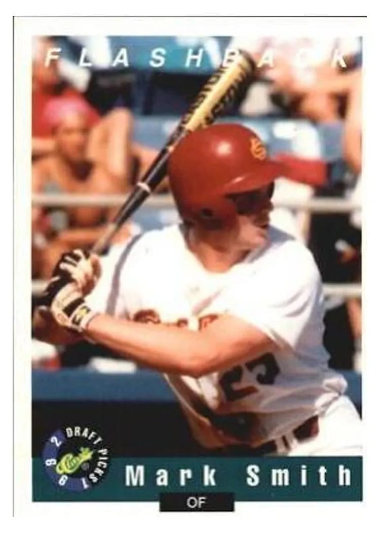 1992 Classic Draft Picks Mark Smith #91 card