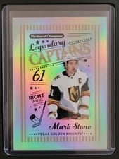 2023-24 Parkhurst Champions Legendary Captains Mark Stone #LC-7 card
