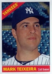 2015 Topps Heritage Base Set Mark Teixeira #21 card