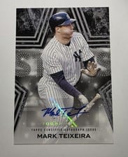 2023 Topps Baseball Stars Autographs (Series 1) Mark Teixeira #BSA-MTE card