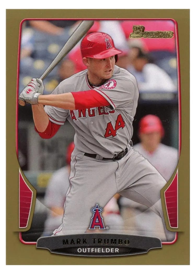 2013 Bowman Mark Trumbo #12 card