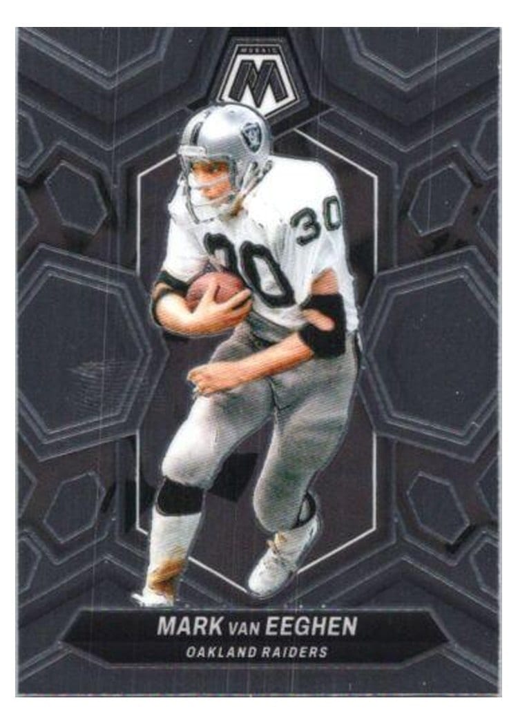 2024 Panini Mosaic Base Set Mark van Eeghen #250 card
