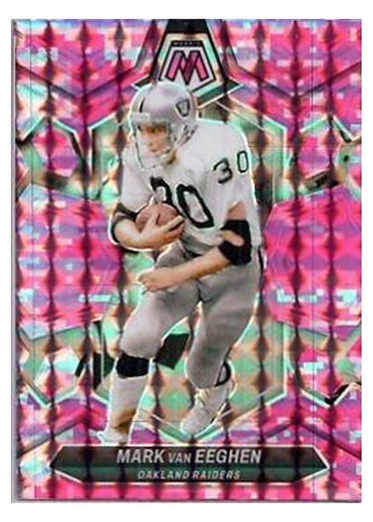 2024 Panini Mosaic Base Set Mark van Eeghen #250 card