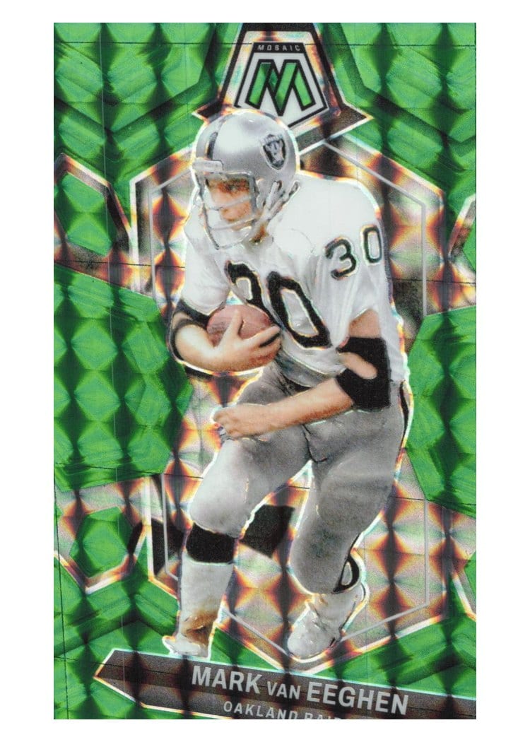 2024 Panini Mosaic Base Set Mark van Eeghen #250 card