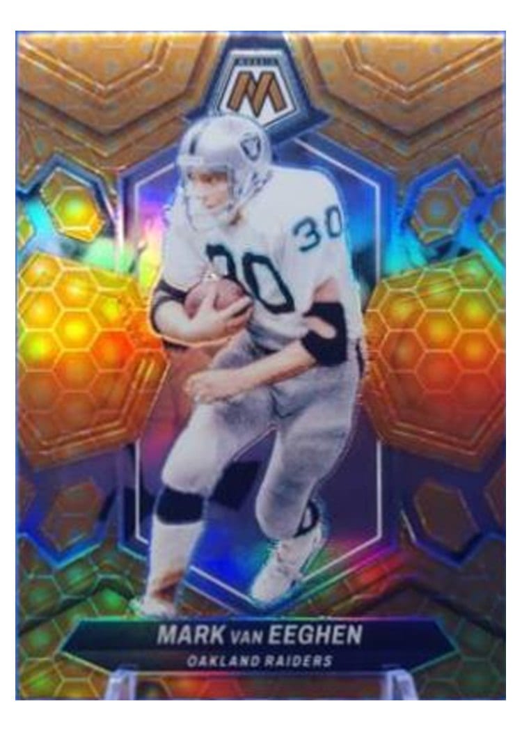 2024 Panini Mosaic Base Set Mark van Eeghen #250 card