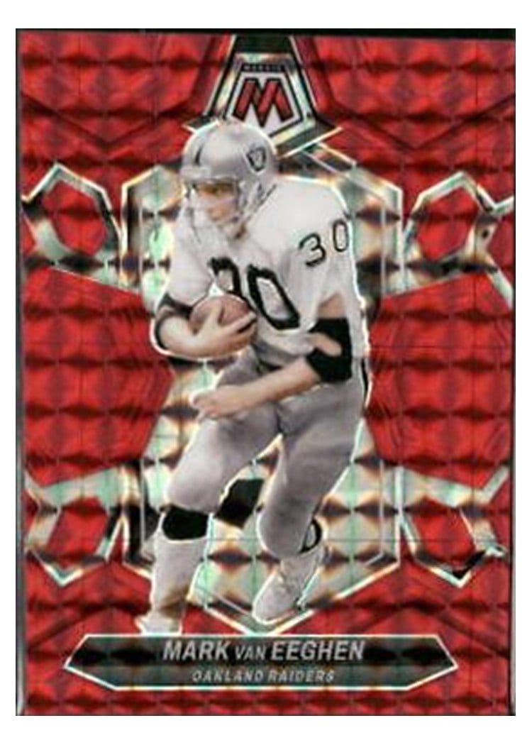 2024 Panini Mosaic Base Set Mark van Eeghen #250 card