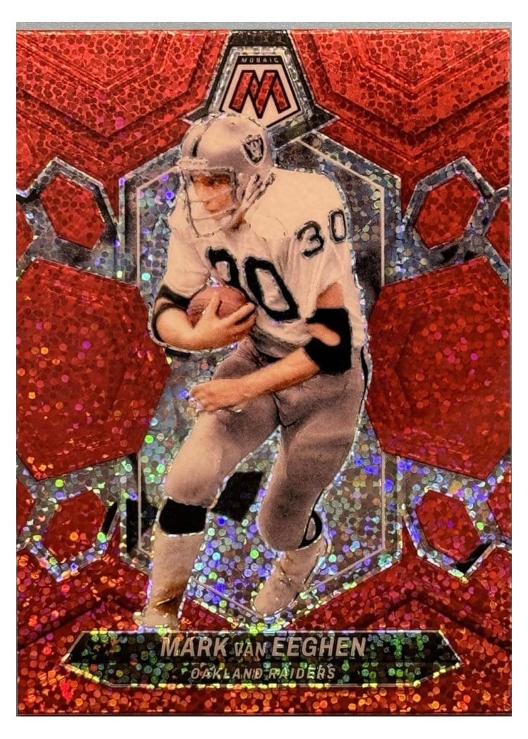 2024 Panini Mosaic Base Set Mark van Eeghen #250 card