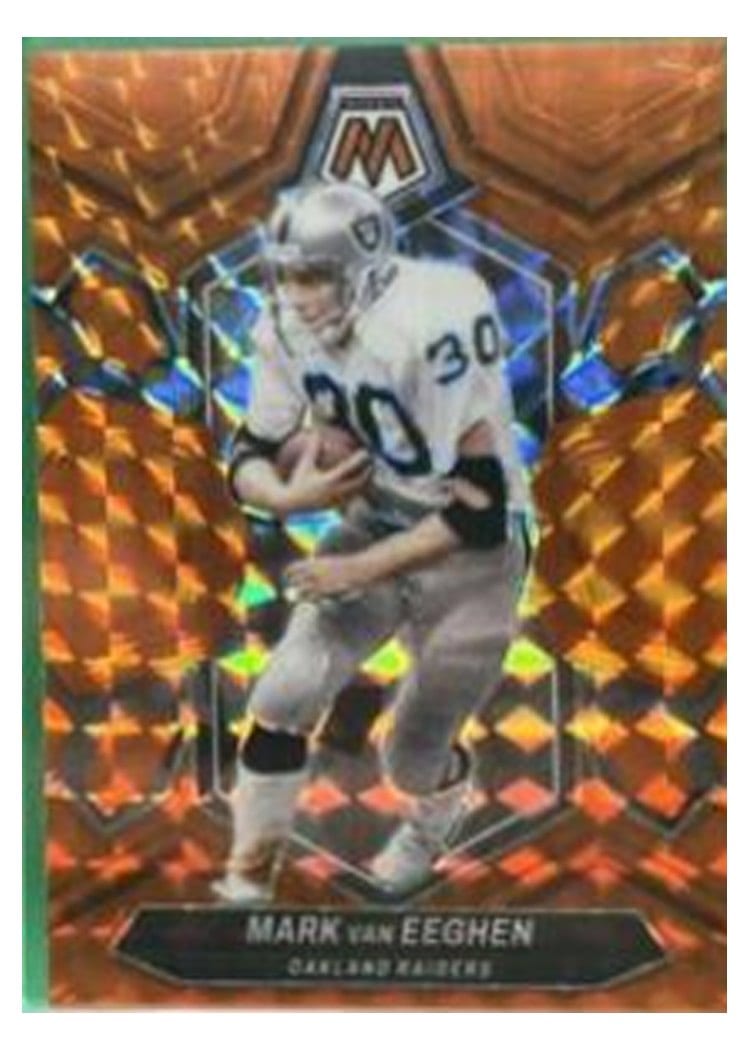 2024 Panini Mosaic Base Set Mark van Eeghen #250 card