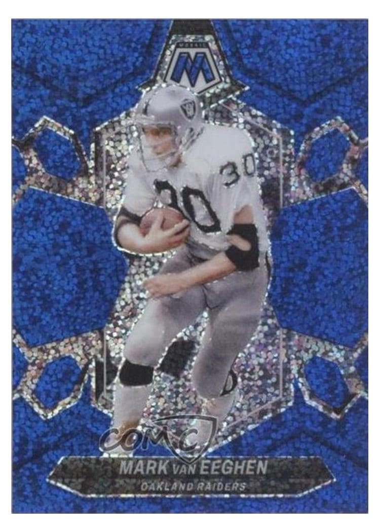 2024 Panini Mosaic Base Set Mark van Eeghen #250 card