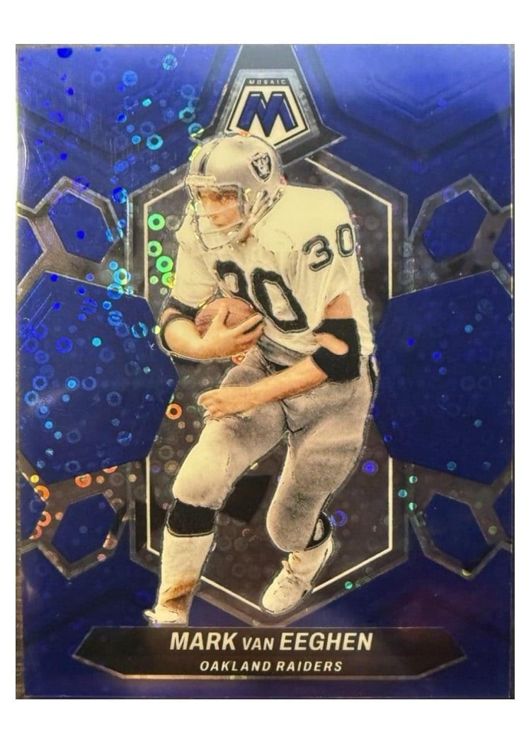 2024 Panini Mosaic Base Set Mark van Eeghen #250 card