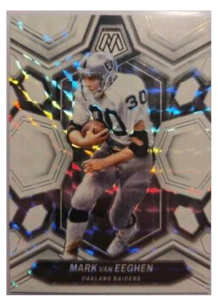 2024 Panini Mosaic Base Set Mark van Eeghen #250 card