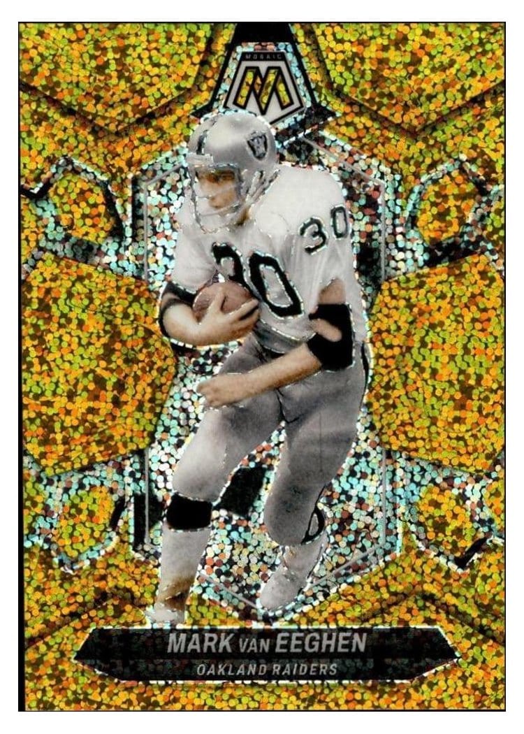 2024 Panini Mosaic Base Set Mark van Eeghen #250 card