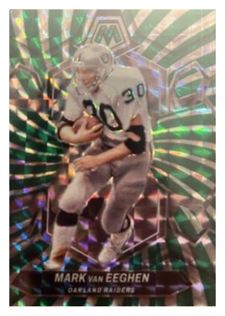 2024 Panini Mosaic Base Set Mark van Eeghen #250 card