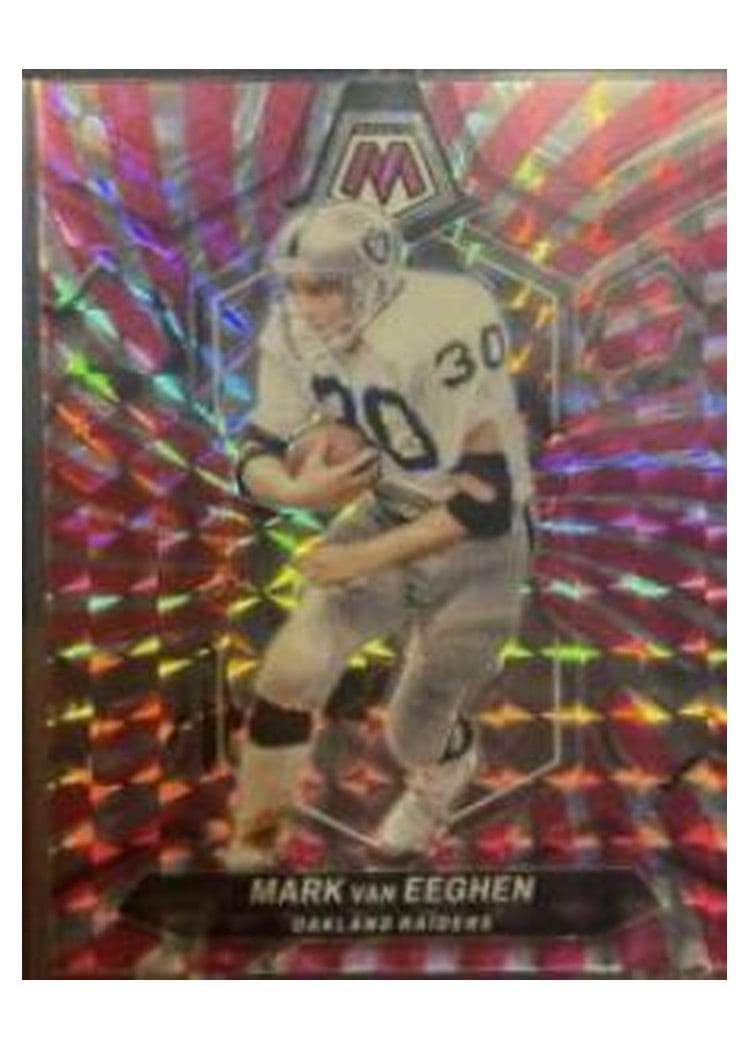 2024 Panini Mosaic Base Set Mark van Eeghen #250 card