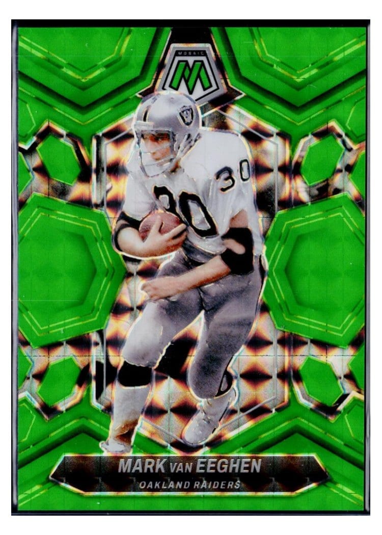 2024 Panini Mosaic Base Set Mark van Eeghen #250 card