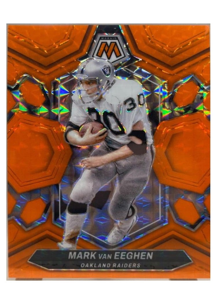 2024 Panini Mosaic Base Set Mark van Eeghen #250 card
