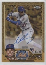 2023 Topps Gilded Collection Gold Etch Autographs Mark Vientos #CGA-MV card