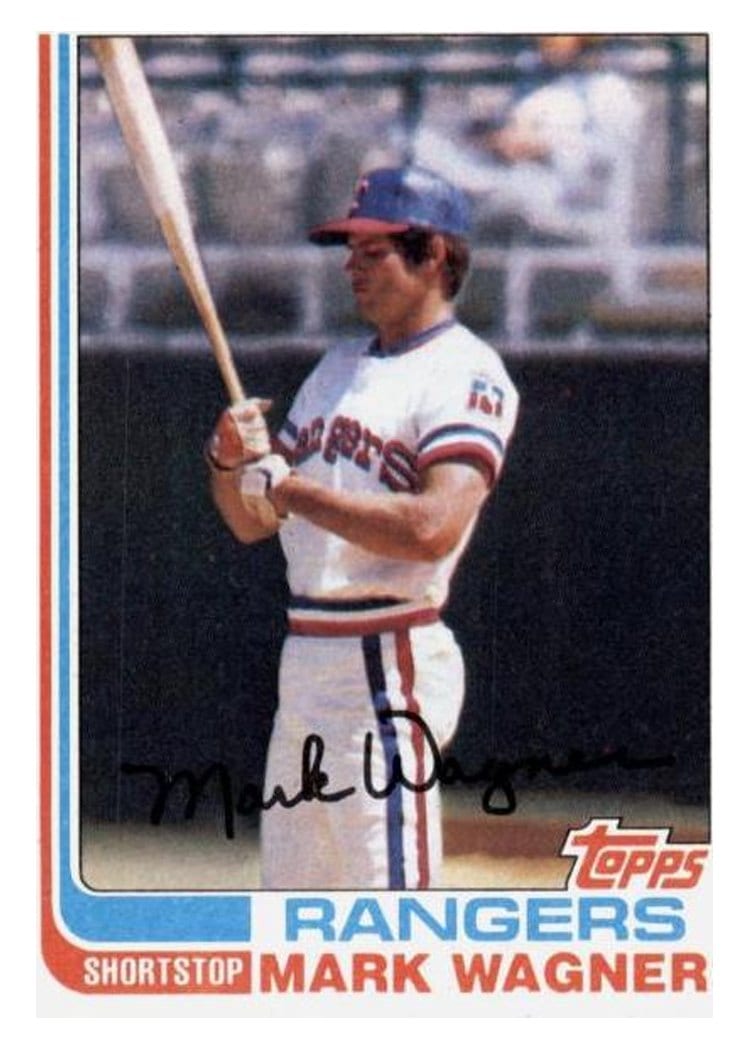 1982 Topps Mark Wagner #443 card