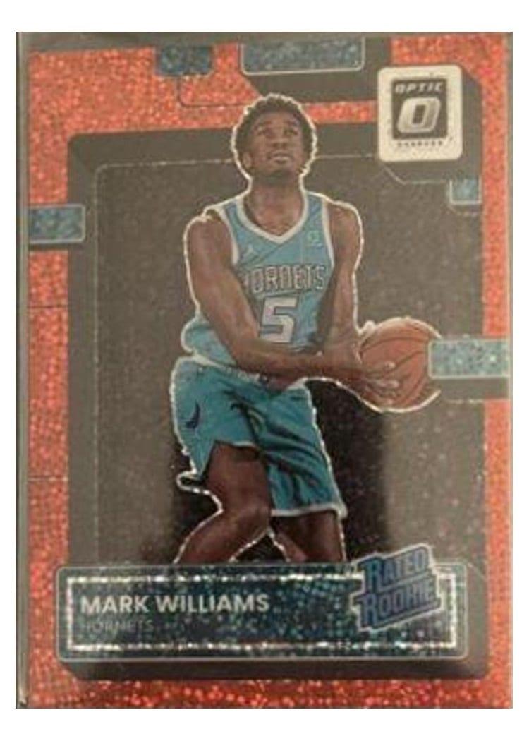 2022-23 Donruss Optic Base Set Mark Williams #245 card
