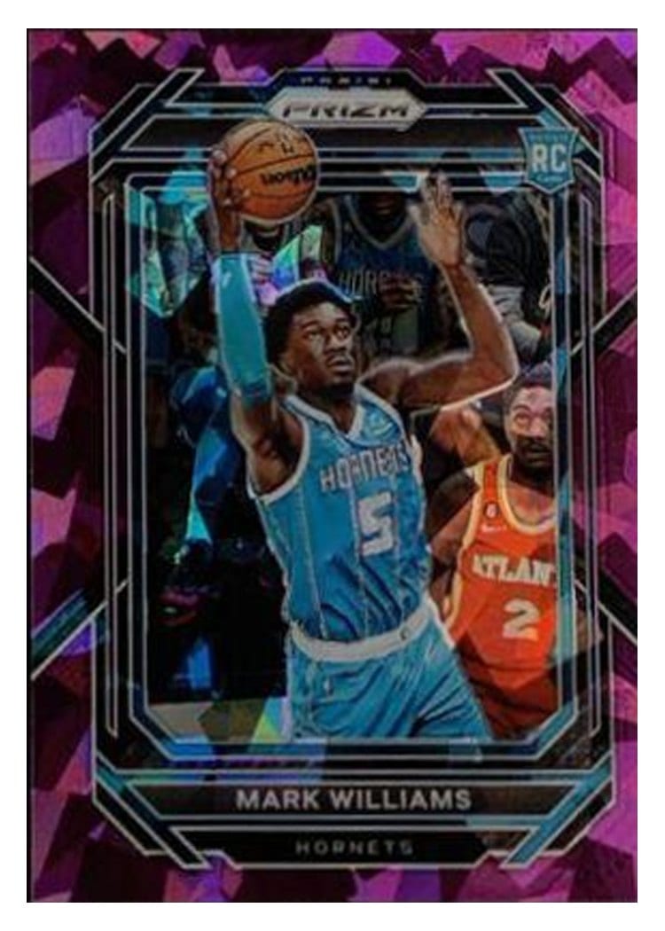 2022-23 Panini Prizm Base Set Mark Williams #257 card