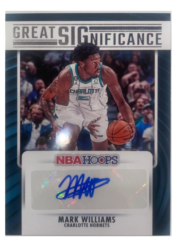 2023-24 Hoops Great SIGnificance Mark Williams #GS-ARK card