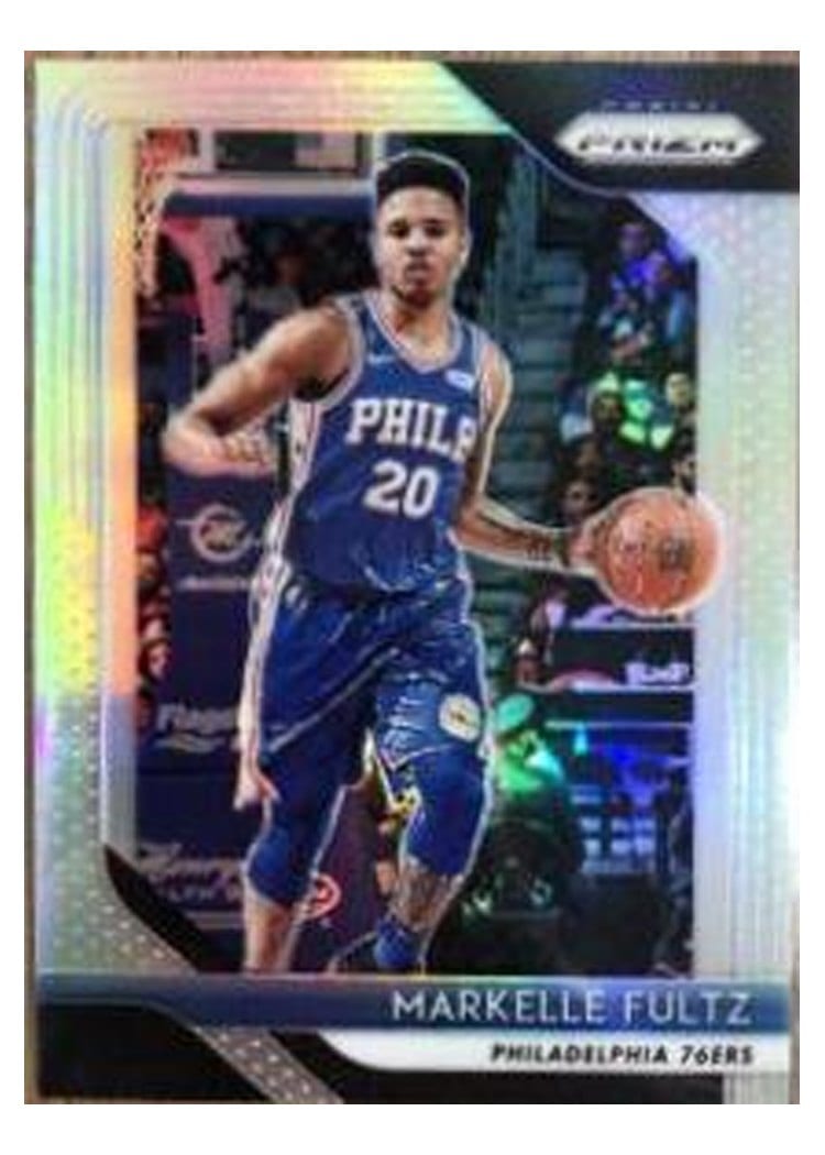 2018-19 Panini Prizm Base Set Markelle Fultz #229 card