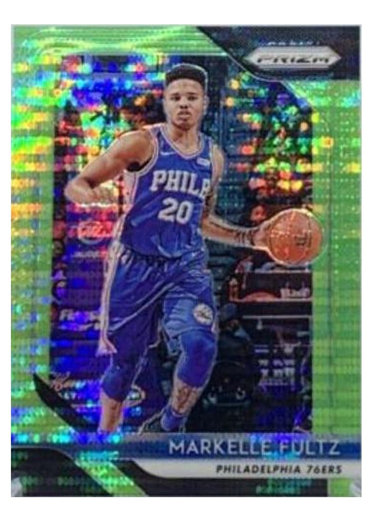 2018-19 Panini Prizm Base Set Markelle Fultz #229 card