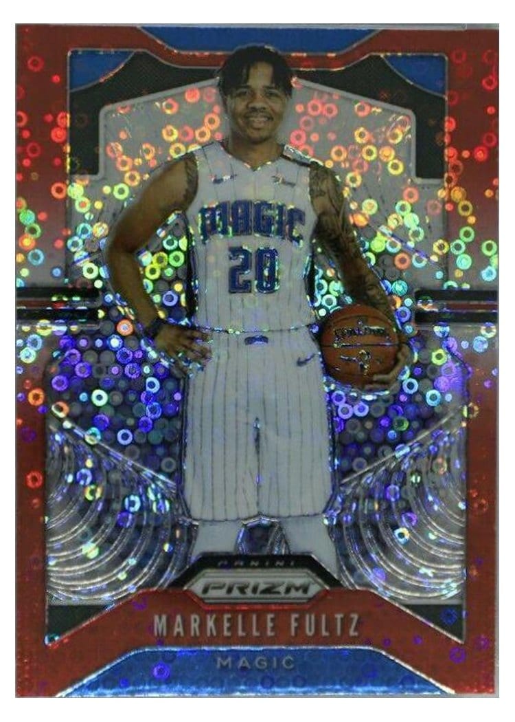 2019-20 Panini Prizm Base Set Markelle Fultz Fast Break Prizm Red #193 card