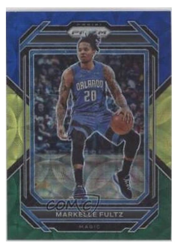 2022-23 Panini Prizm Base Set Markelle Fultz Choice Blue Yellow Green Prizm #174 card