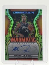 2024-25 Panini Obsidian Magmatic Signatures Markelle Fultz #MS-MFO card