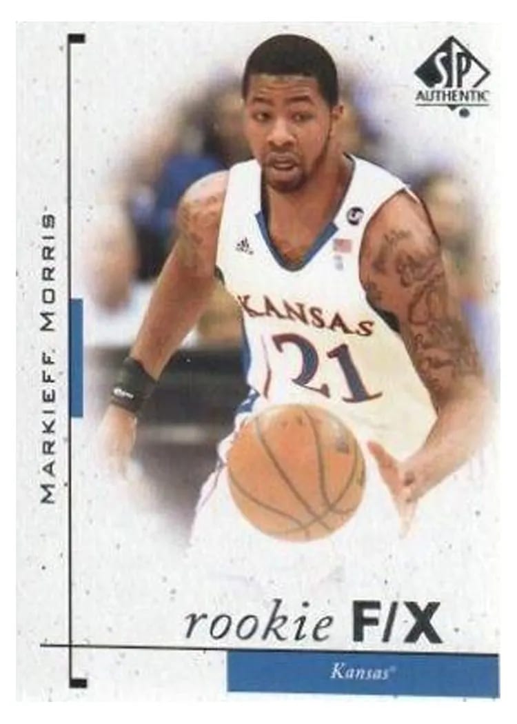 2011 SP Authentic Markieff Morris #92 card