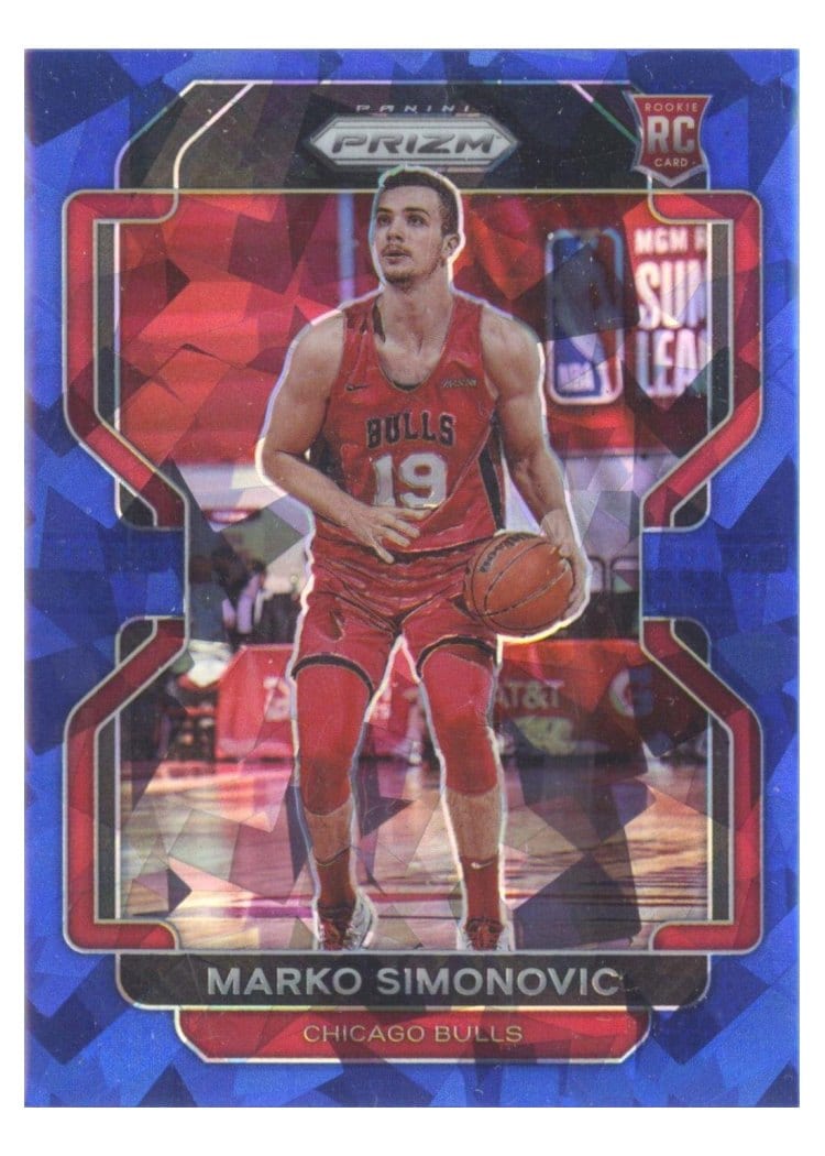 2021-22 Panini Prizm Base Set Marko Simonovic #166 card