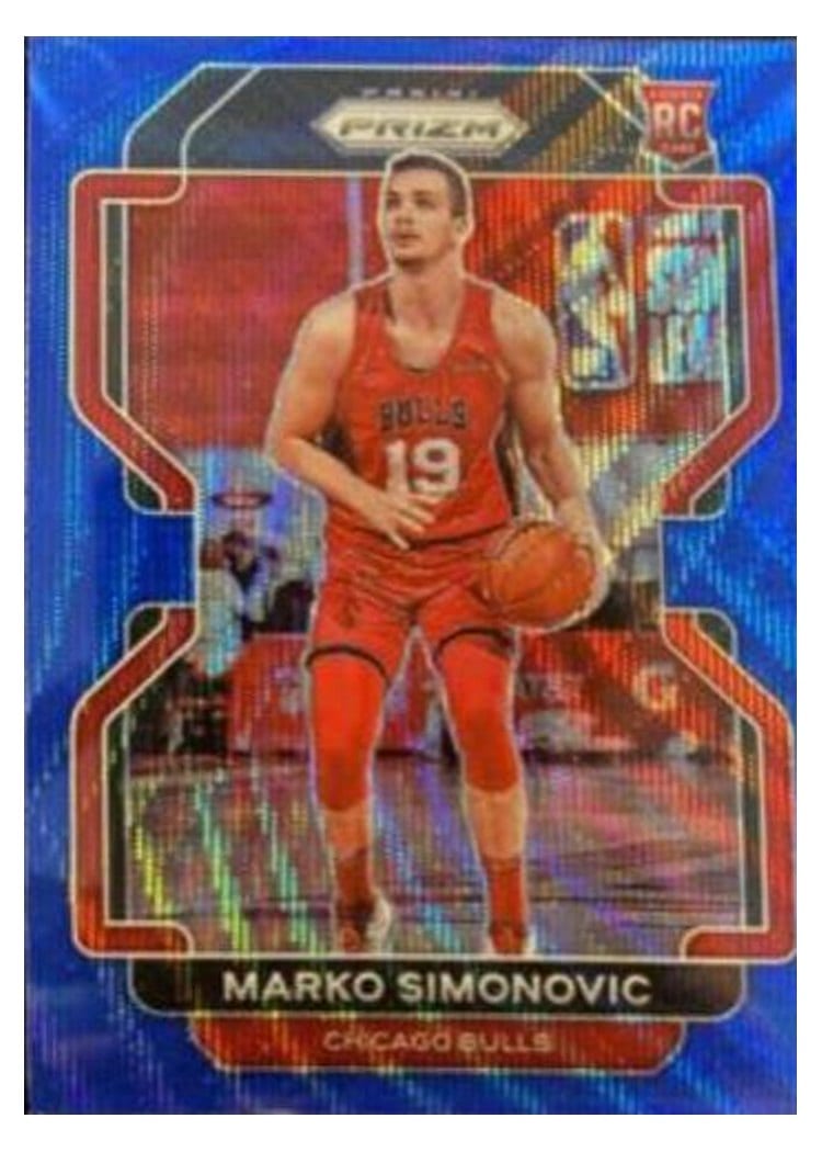 2021-22 Panini Prizm Base Set Marko Simonovic #166 card