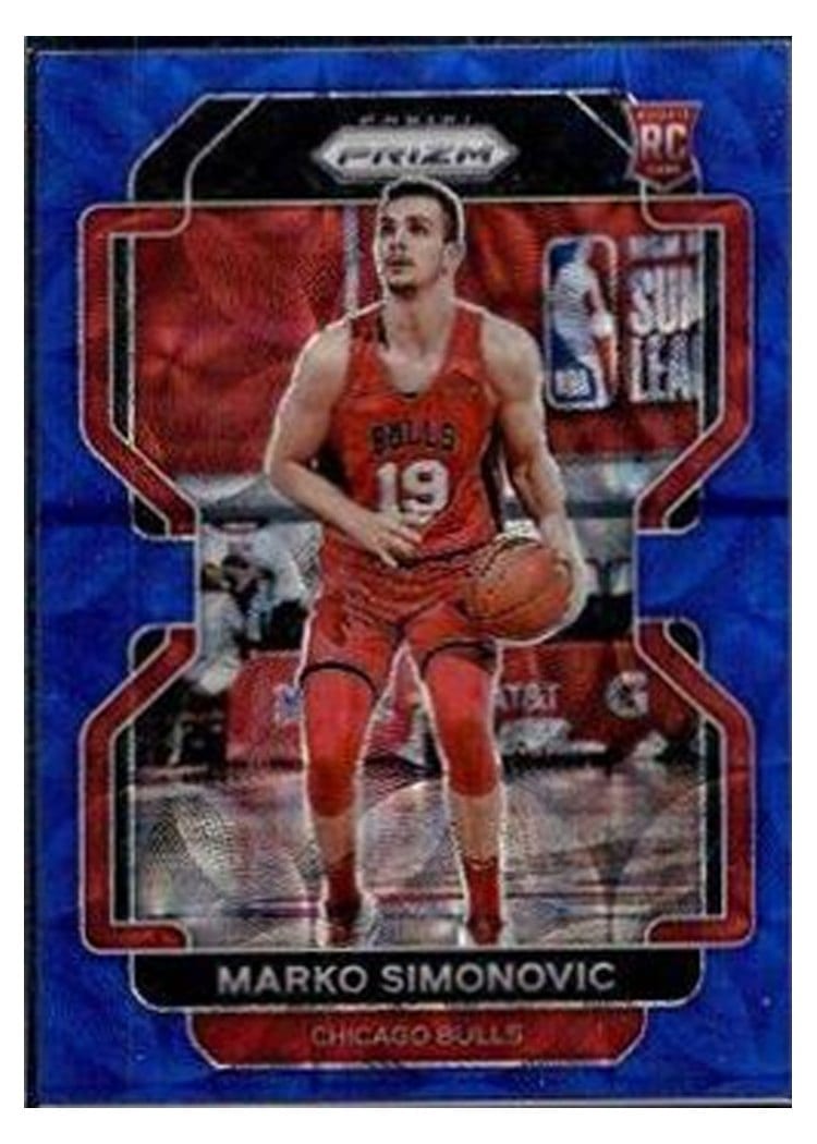 2021-22 Panini Prizm Base Set Marko Simonovic #166 card