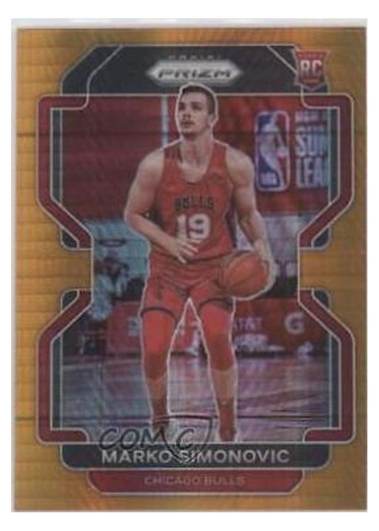 2021-22 Panini Prizm Base Set Marko Simonovic #166 card