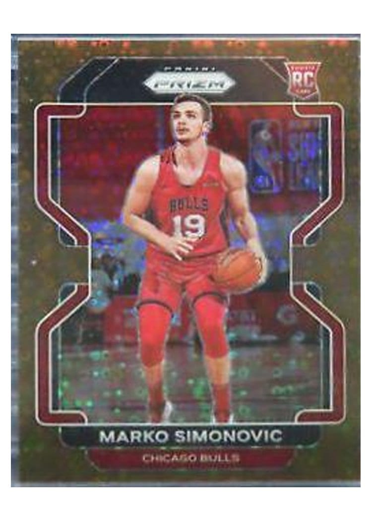 2021-22 Panini Prizm Base Set Marko Simonovic #166 card
