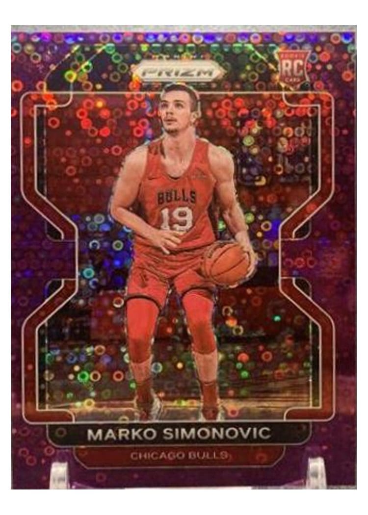 2021-22 Panini Prizm Base Set Marko Simonovic #166 card
