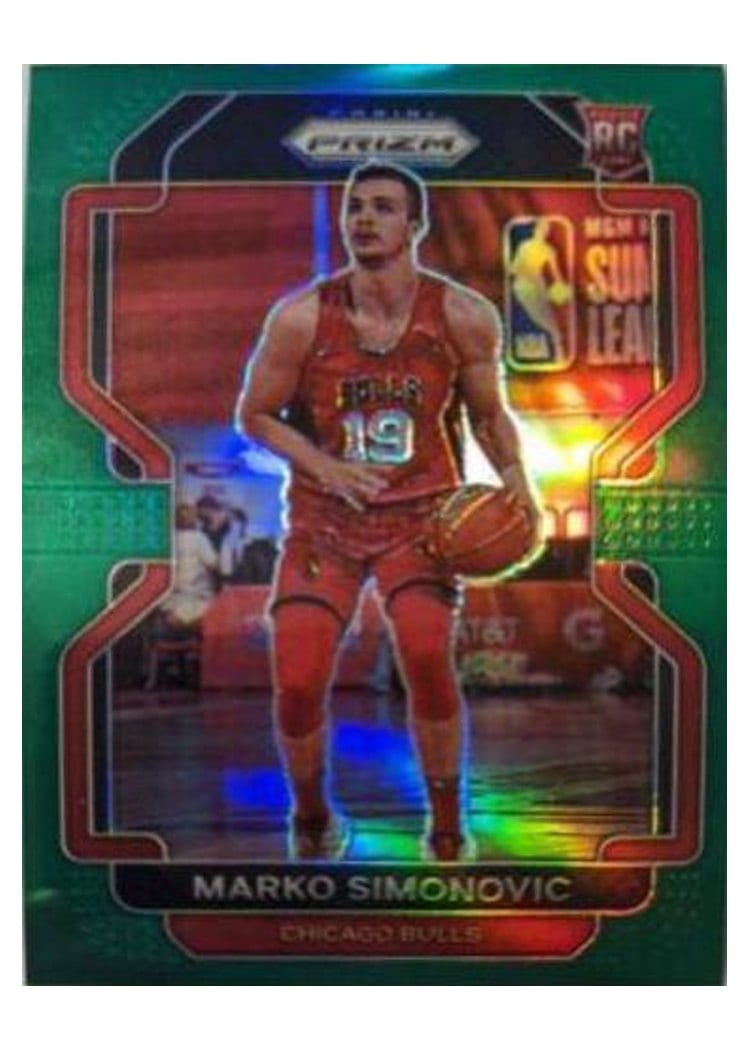 2021-22 Panini Prizm Base Set Marko Simonovic #166 card