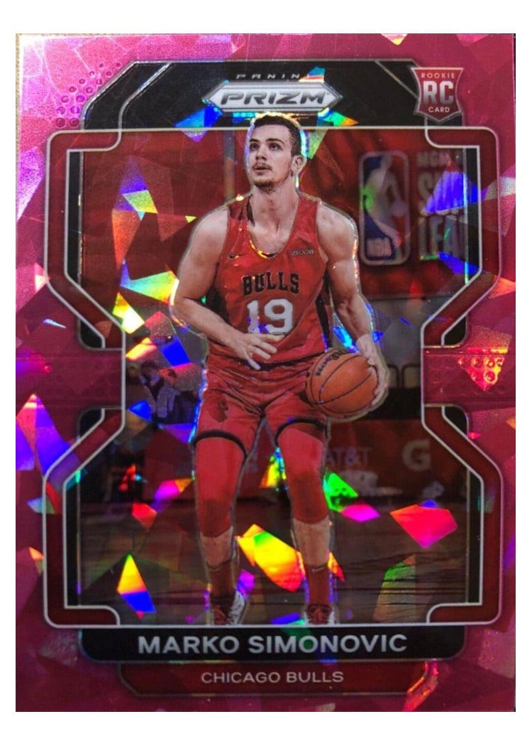 2021-22 Panini Prizm Base Set Marko Simonovic #166 card