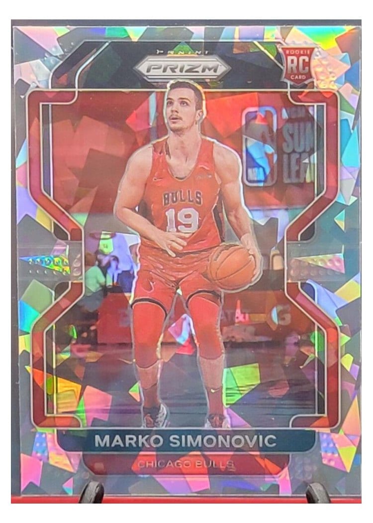 2021-22 Panini Prizm Base Set Marko Simonovic #166 card