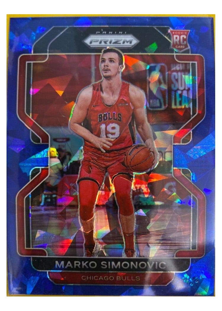 2021-22 Panini Prizm Base Set Marko Simonovic #166 card