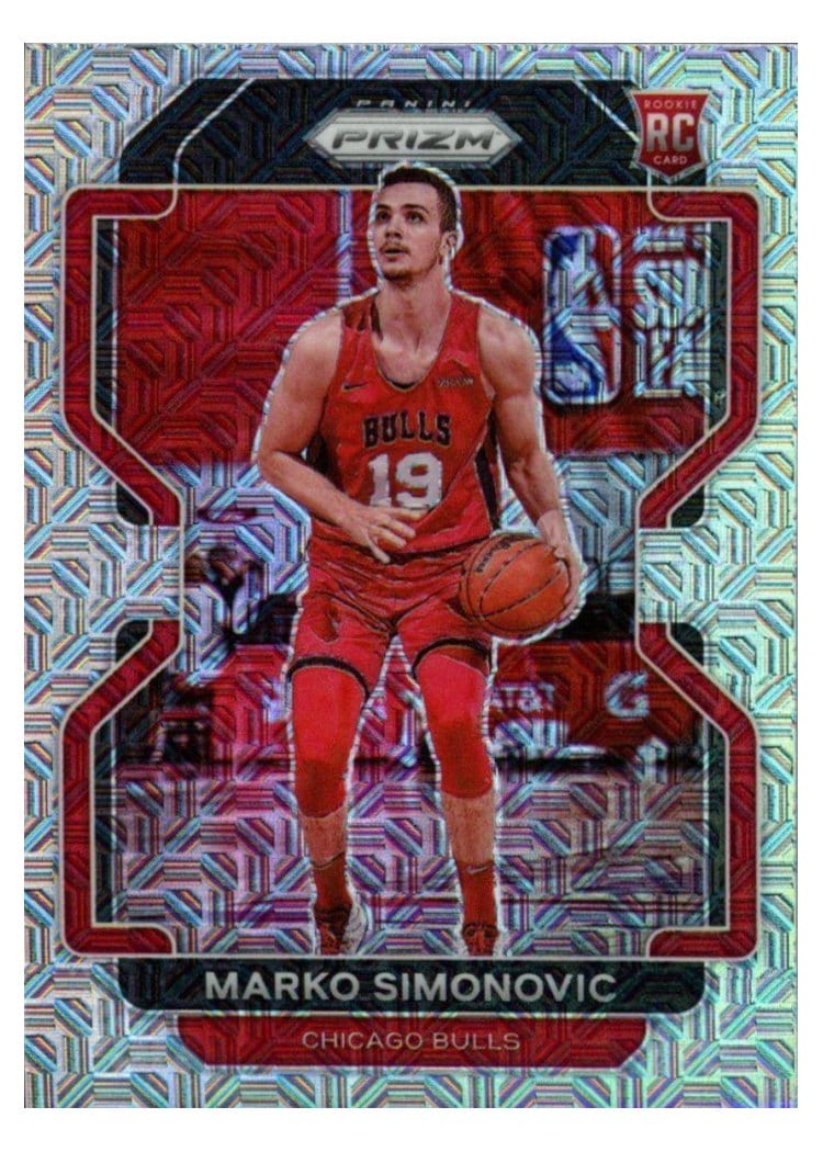 2021-22 Panini Prizm Base Set Marko Simonovic #166 card