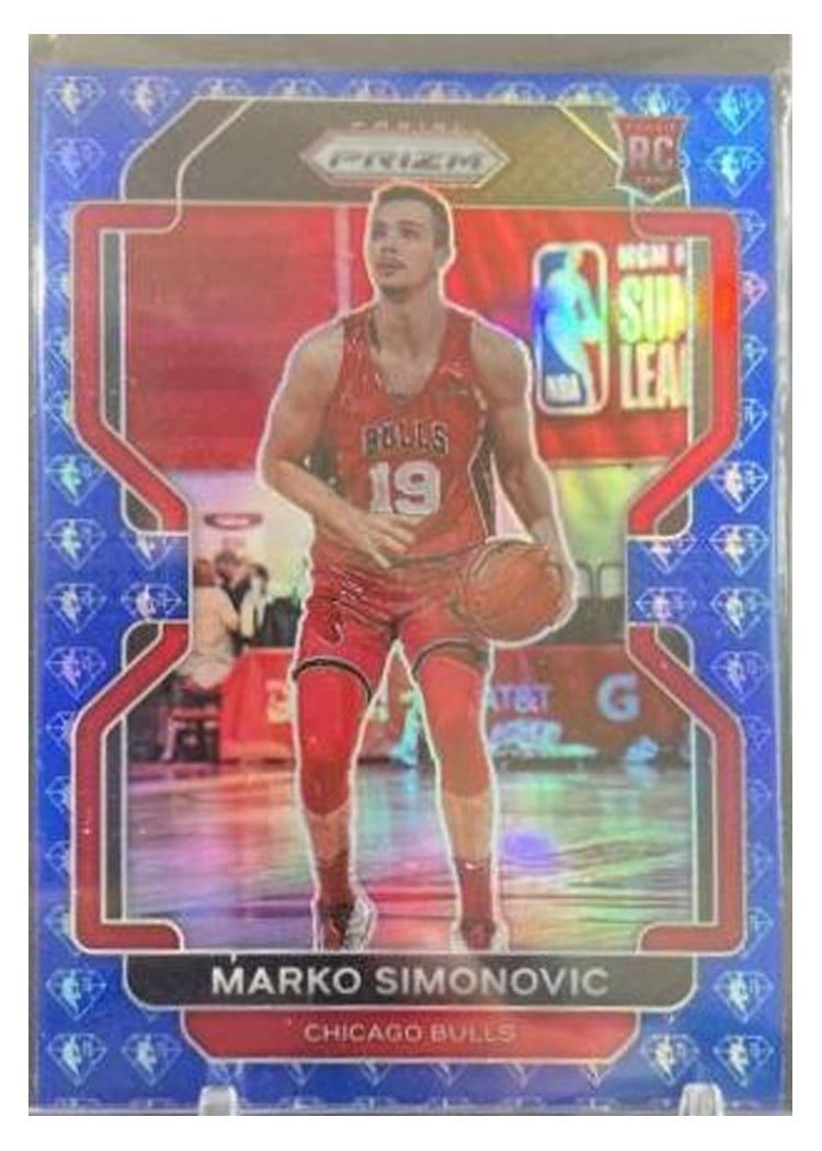 2021-22 Panini Prizm Base Set Marko Simonovic #166 card